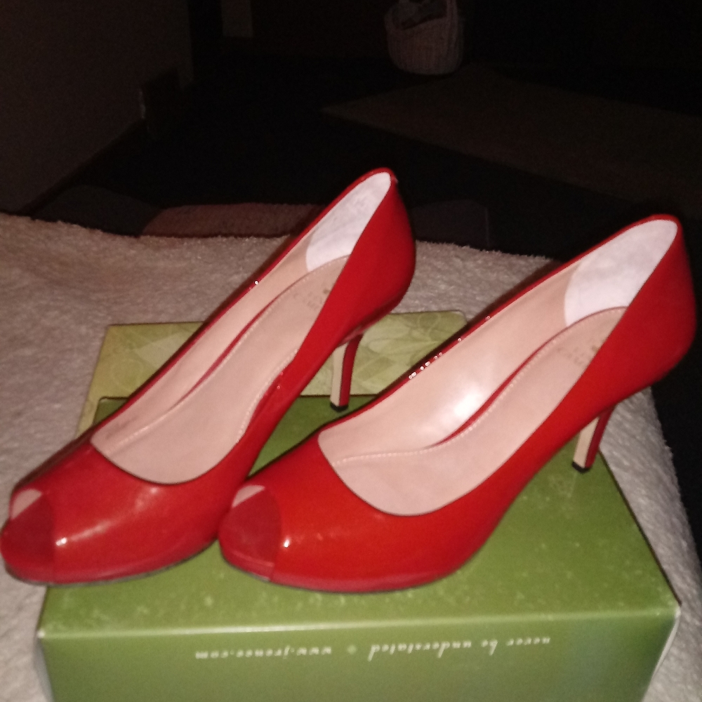 Vince Camuto red heels